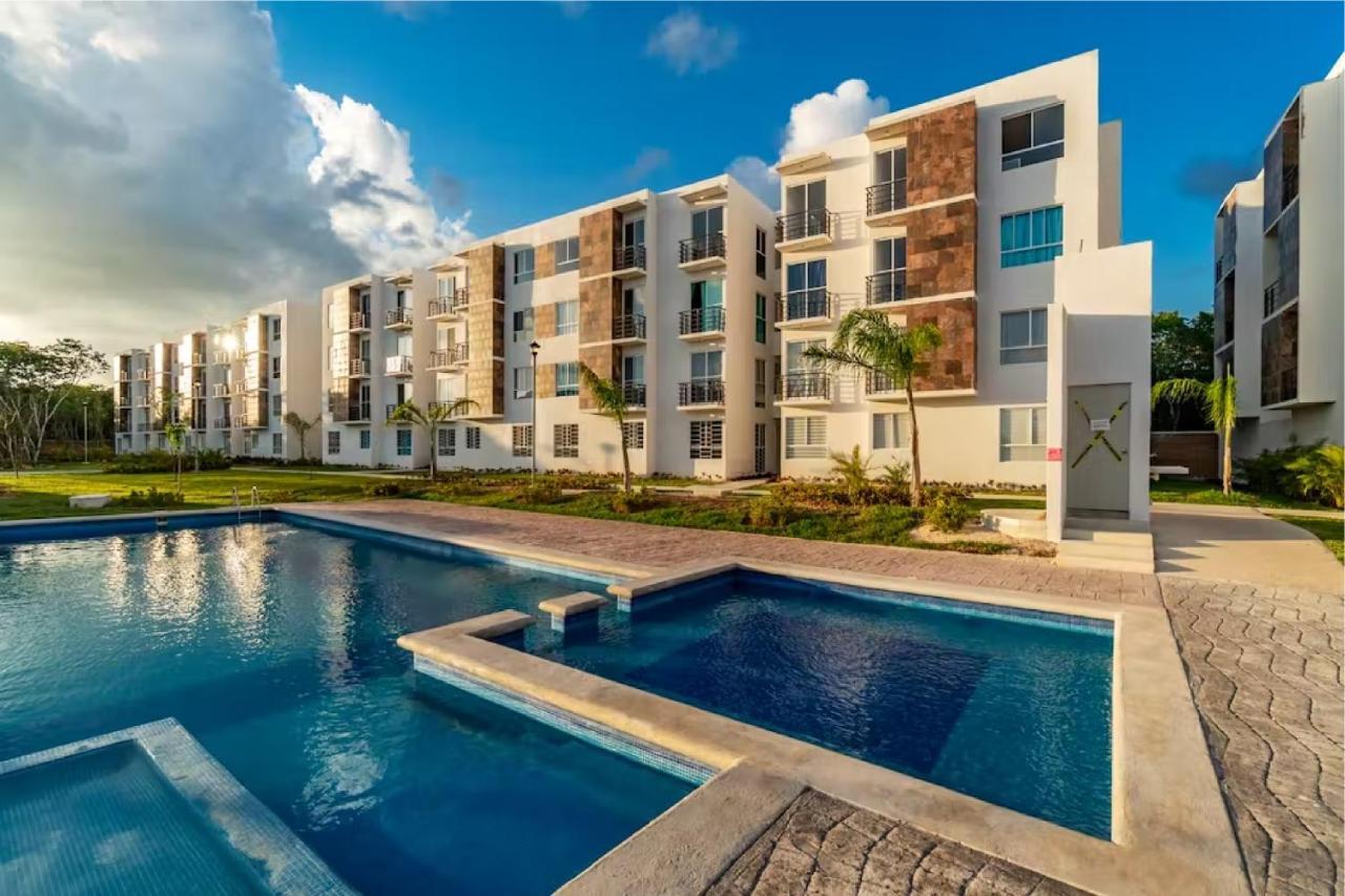 Апартаменти Caribe Turquesa, Departamento Completo, Плайя-дель-Кармен Екстер'єр фото